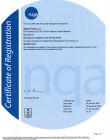 Certifikát ISO 9001:2015 ANG verze